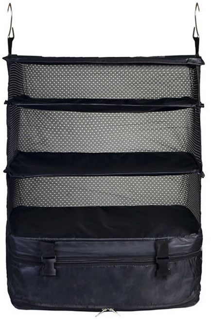 리뉴얼 아코디언 여행용 3단 행거 걸이형 압축 파우치 20인치 캐리어 파우치