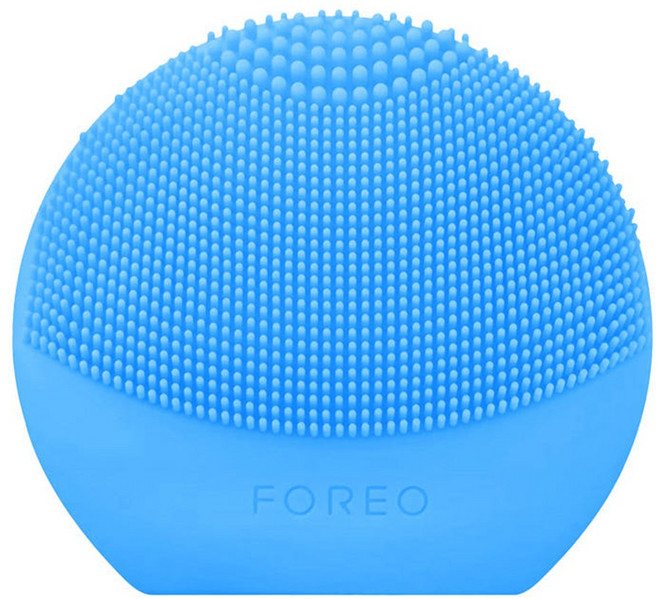 [스웨덴 홈뷰티] 포레오 루나 4 플레이 스마트 세안 진동 클렌저 (비충전식), 블루, 루나4 플레이 스마트