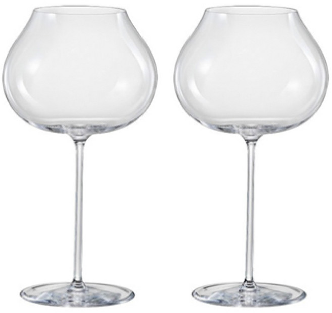 수요연차 펌킨 크리스탈 와인잔 2P 세트 브랜드 고블렛잔 명품 추천, 760ml, 1개
