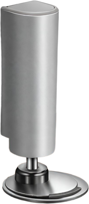 모어벨 무타공 도어 스토퍼 자석, 그레이, 1개