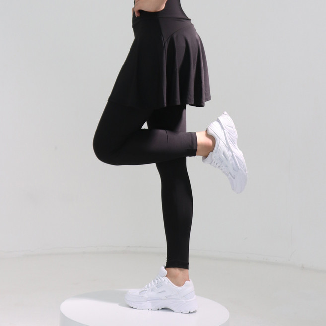 슬림 워터 커버업 치마 레깅스 일체형