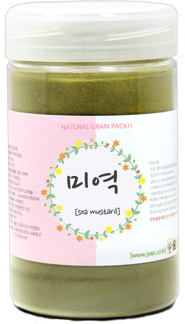 천연팩 미역가루 50g 숲으로허브 곡물팩 미역팩, 2개, 1개입