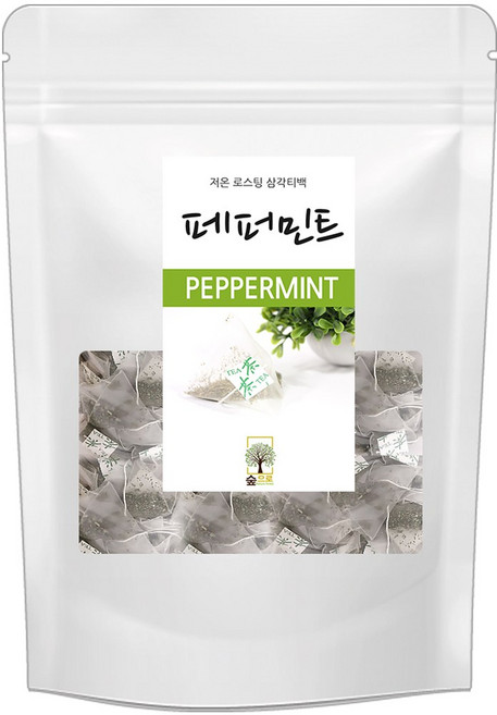 숲으로 페퍼민트차 삼각티백 50T 페퍼민트 티백, 1g, 50개입, 1개