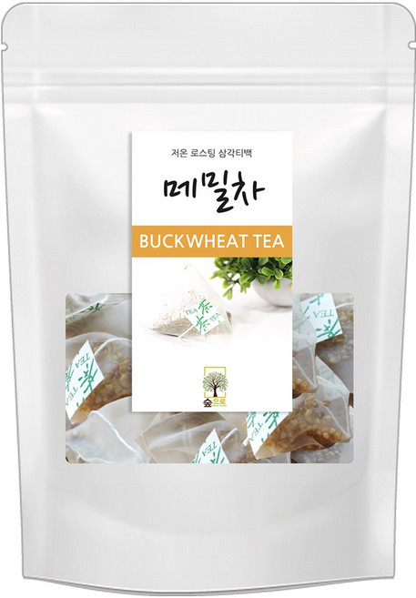 메밀차 50티백 숲으로허브 삼각티백, 1g, 50개입, 1개