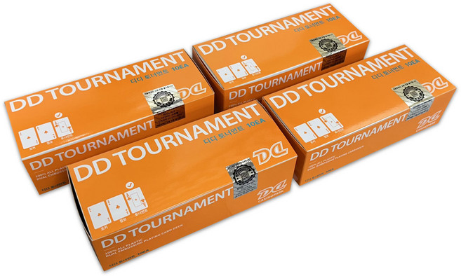 DD카드 토너먼트 10EA 홀덤카드 플레잉 디디카드, 4박스