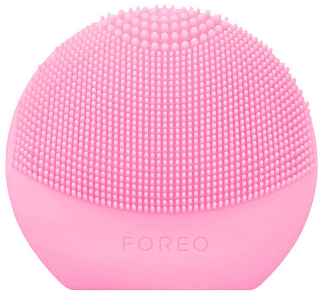 [스웨덴 홈뷰티] 포레오 루나 4 플레이 스마트 세안 진동 클렌저 (비충전식), 핑크, 루나4 플레이 스마트