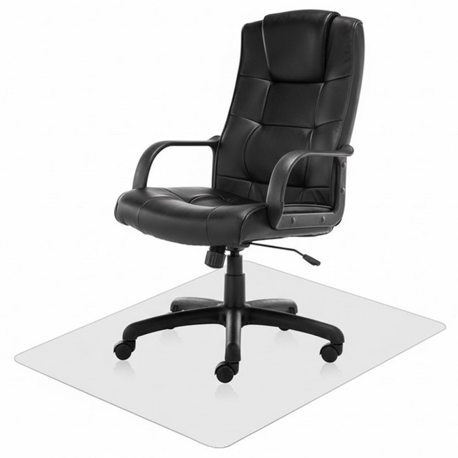 홈베이직 투명 바닥보호 긁힘방지 의자매트, 1개