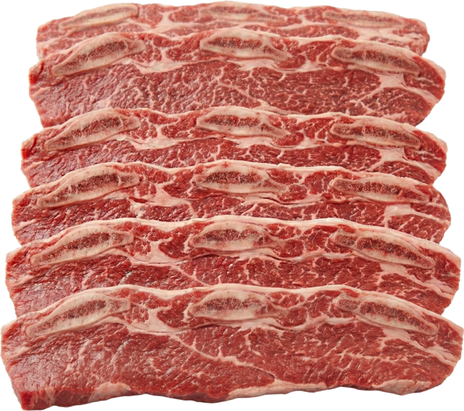 [6 7 8꽃갈비] 부드러운 프리미엄 LA갈비, 3개, 1kg