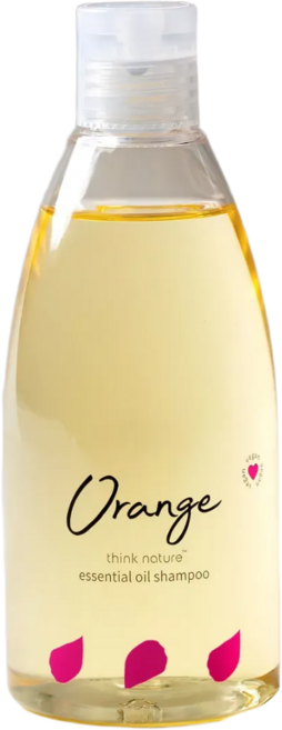 씽크네이처 오렌지 에센셜 오일 비건 샴푸 310ml 정수리 냄새 비듬 탈모 증상 완화 저자극 케어, 1개