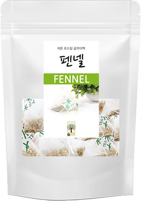 펜넬 (산미나리씨앗) 차 25티백 삼각티백 숲으로허브, 1g, 25개입, 1개