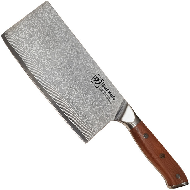 샤이프나이프 중식도177 다마스커스 73겹 칼 주방칼 식칼 식도, 1개, 상세참조