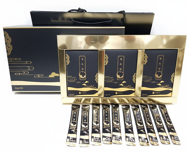 경옥청 홍삼 백복령 지황 원방 20g X 30포 600g 스틱형 한약사 제조, 20/20/30, 1개