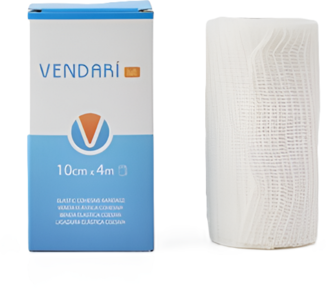 벤다리하프트 라텍스프리 자가 접착 붕대 10cm x 4m, 1세트, 6개