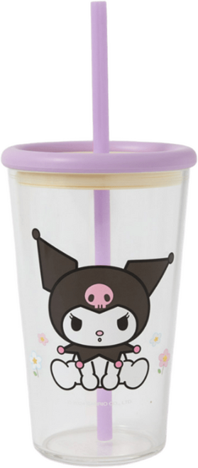 [텐바이텐] 산리오 스트로우 텀블러(쿠로미), 1개, 500ml, 쿠로미