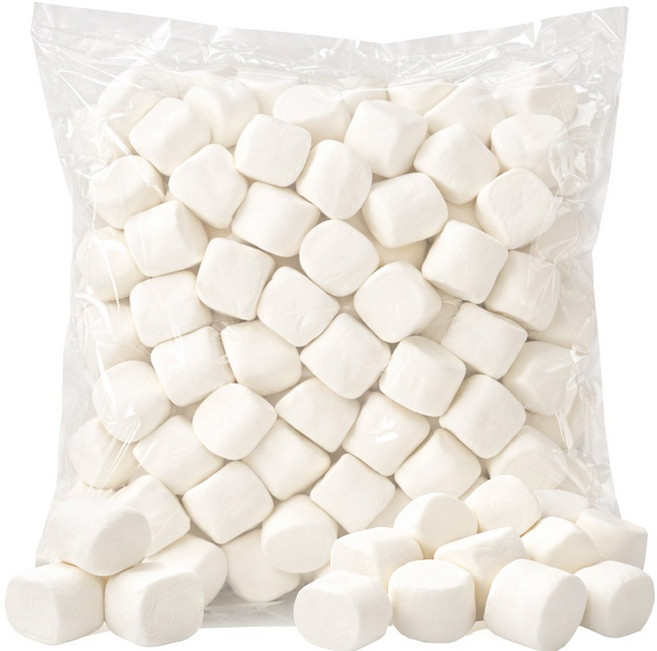 화이트 빅 마시멜로우 대용량 두쫀쿠, 1개, 1kg