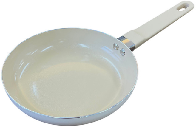 코젤 베르온 논스틱 세라믹코팅 프라이팬 IH 인덕션겸용 궁중팬 웍, 1개, 프라이팬 20cm, 아이보리