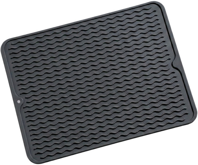 루모 오븐 에어프라이어 열차단 실리콘 매트, 1개, 다크그레이 라지(40x50)