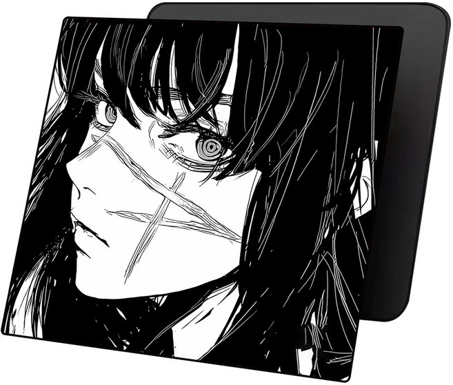 게이밍 장패드 걸 애니메이션 마우스패드 방수코팅 400X450X3MM, 1개, 여자아이