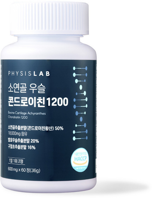 피지스랩 소연골 우슬 콘드로이친 1200, 60정, 2개