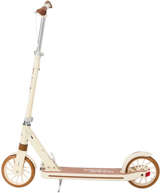 킥세이프 Kicksafe 프로 킥보드 수동 어린이 성인 접이식, 모카 베이지
