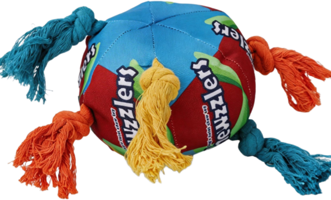 Tassy 터그놀이 강아지 애견 장난감 삑삑이인형 볼 로프 실타래 츄잉, 1개, B. 볼
