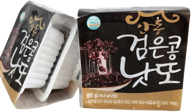 안동낫또 안동 검은콩 낫또 44.5g, 36개