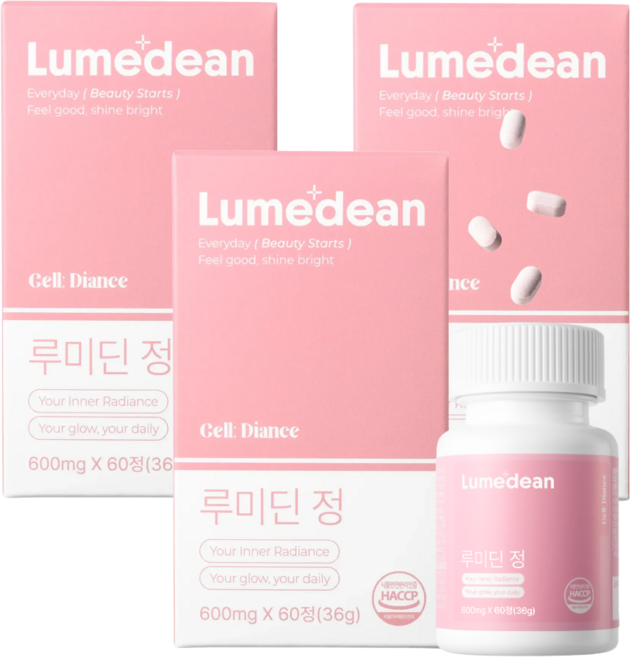 고함량 리포좀 글루타치온 NMN 미백 탄력 광채 항산화 복합 멀티 리유스 피부 종합 영양제 노화의 종말 셀디언스 루미딘, 3개, 60정