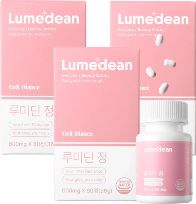 고함량 리포좀 글루타치온 NMN 미백 탄력 광채 항산화 복합 멀티 리유스 피부 종합 영양제 노화의 종말 셀디언스 루미딘, 3개, 60정 - 쿠팡