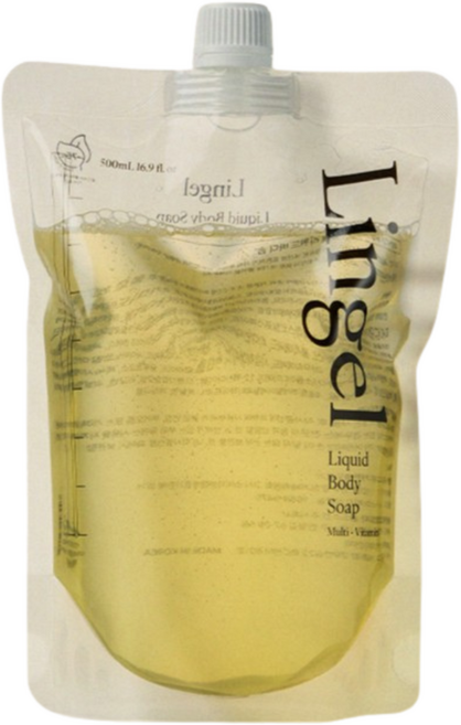린겔 비타민 바디워시 [리필] 약산성 저자극 레몬 클렌저 샤워젤, 10개, 500ml
