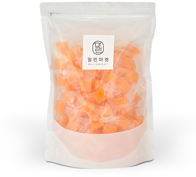 [개별포장] 말랑쫀득 애플망고젤리 큐브, 1kg, 1개
