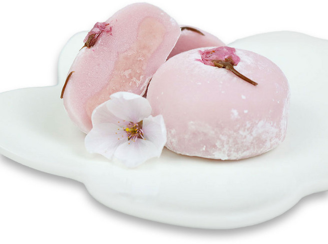 [벚꽃시즌 한정] 벚꽃처럼 화사한 찹쌀떡 선물세트, 70g, 12개