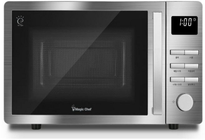 무회전 스텐 전자레인지 25리터, 메탈실버