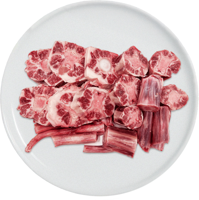 [농협안심한우] [냉동] 1등급이상 한우 알꼬리 1kg내외 (1벌) (절단) 실속 도매용 소꼬리 사골, 1kg, 1개