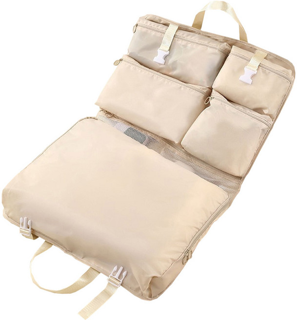 아디프로 접이식 캐리어 정리 파우치 여행용 걸이형 행거 압축 파우치 수납백 가방