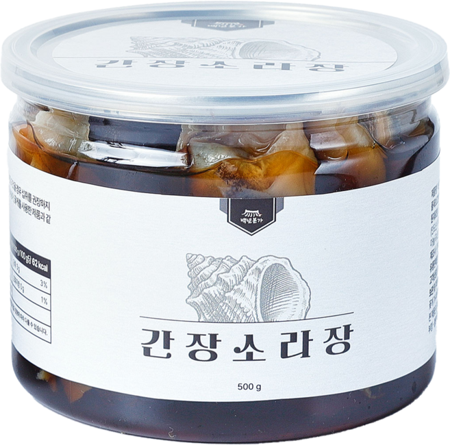 백년본가 간편 순살 깐 수제 비법 간장 소라장, 1개, 350g