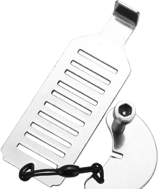 런포미 휴대용 세이프티 안심락, 2개, 실버