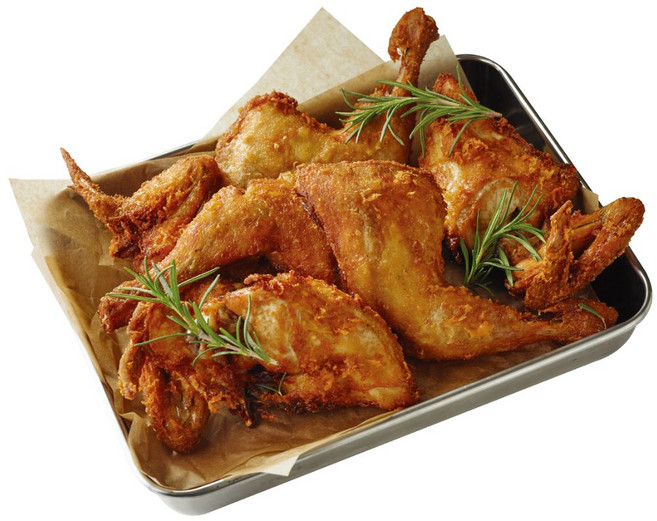 [야들리애] 국내산100% 간편한 반마리치킨(후라이드), 4개, 후라이드