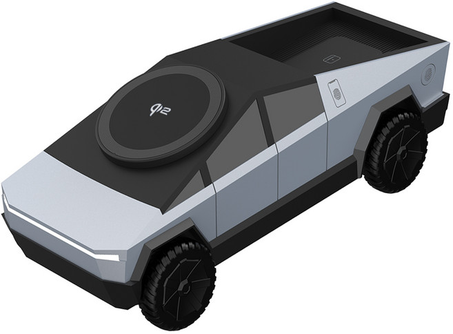 햅시 맥세이프 사이버독 3in1 Qi2 무선충전기 갤럭시 애플워치 올인원, 1개, 실버