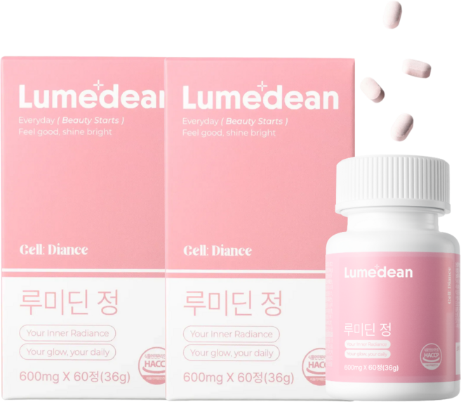 고함량 리포좀 글루타치온 NMN 미백 탄력 광채 항산화 복합 멀티 리유스 피부 종합 영양제 노화의 종말 셀디언스 루미딘, 2개, 60정