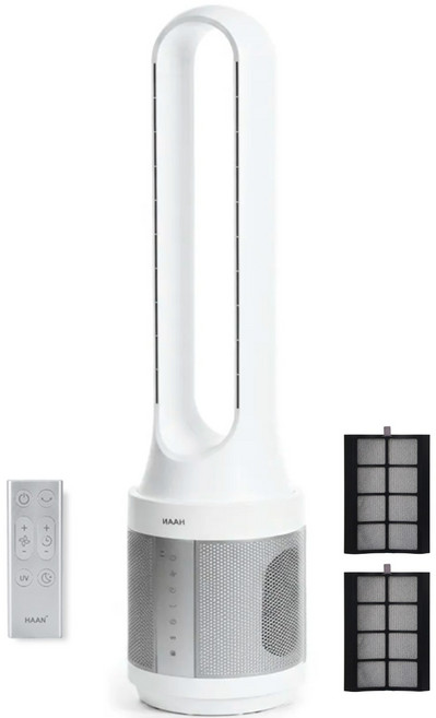 한경희 BLDC 날개없는 선풍기 공기청정 필터 무풍 가정용 타워형 UV 살균 최급형 저소음, HANN-NF5000(HEPA13)