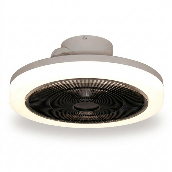 씽크라이프 대형 거실 천장형 실링팬 천장선풍기 조명 LED 풍속 6단계 조절, 사각형, 블랙