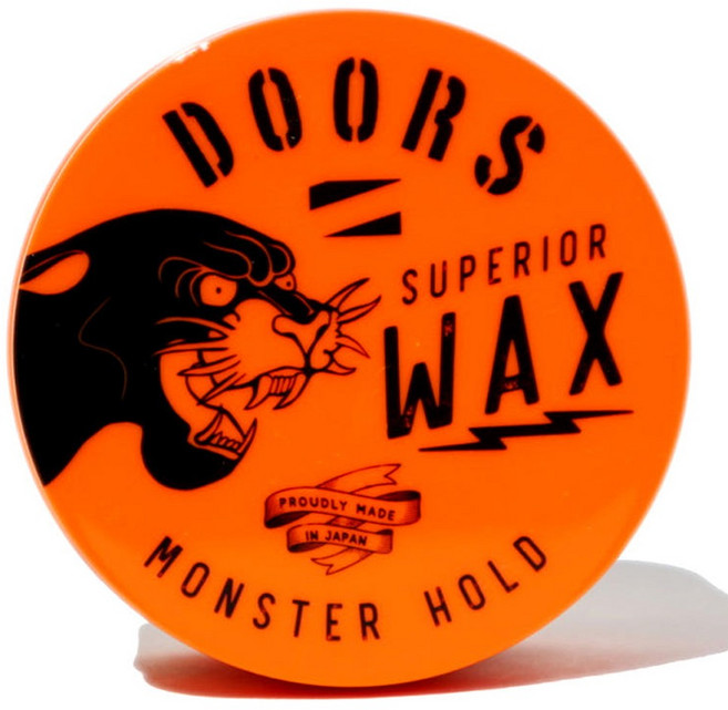 [바르기 쉬운 텍스처 스타일링] 도어스 슈페리어 왁스 몬스터 홀드 80g 소프트왁스, 1개