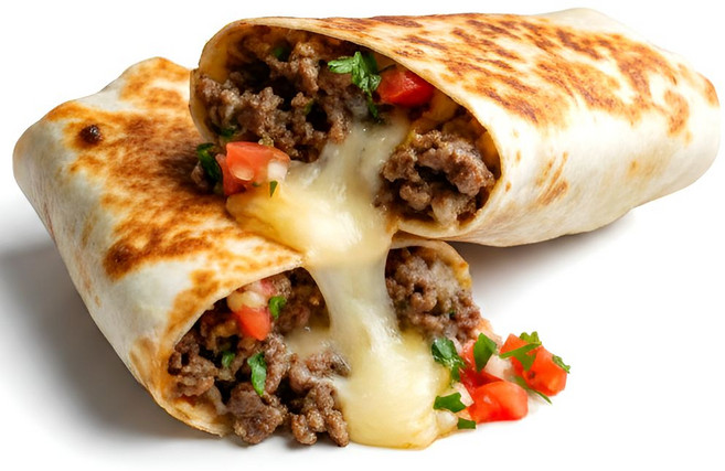 더캔버스 영양 가득 간편한 한끼 식사 치킨/비프 수제 브리또, 3개, 260g