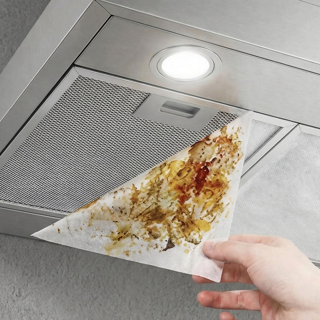 포스트머스 더길어진 기름때차단 주방 렌지 후드 필터, 1개