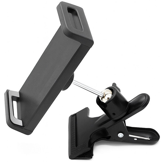 타즈 회전형 폰 태블릿 집게형 거치대 클립형, 1개, 폰,테블릿 거치집개