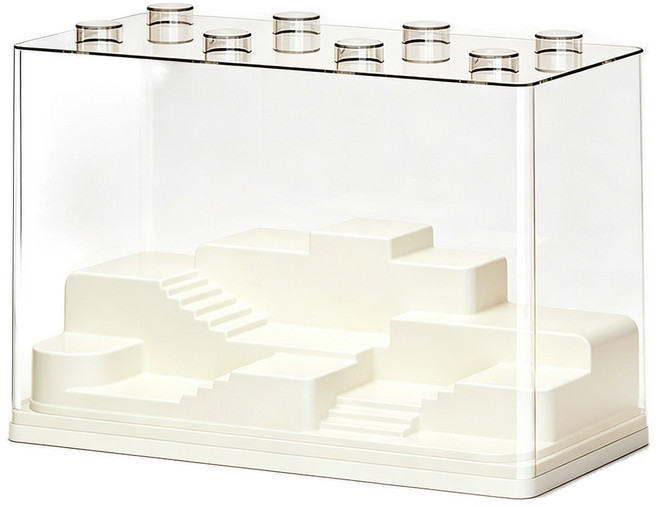 KDNC 블라인드박스 피규어 전시용 보관함 투명 방진 적층식, 1개