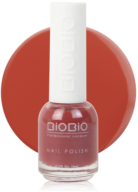 비오비오 매니큐어 고광택 폴리쉬 셀프 네일, 2개, 9ml, S102 루나 블러쉬