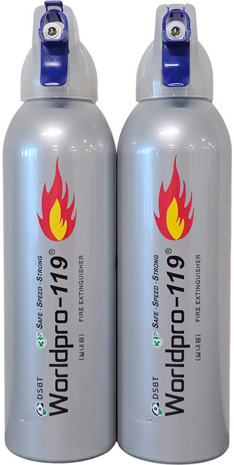 간이식 소화기 가정용 자동확산 소화기 1+1