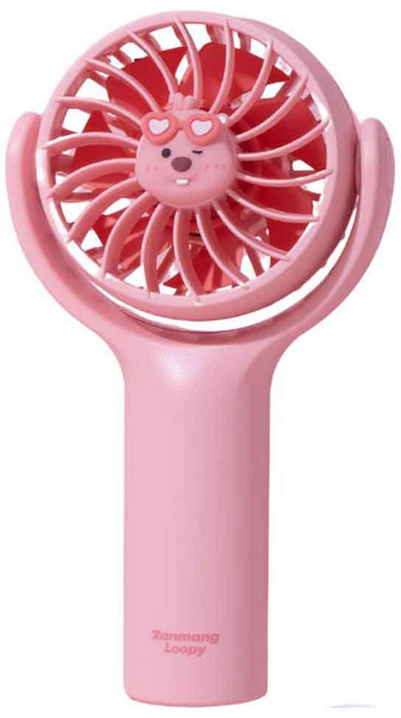 잔망루피 휴대용 핸디 3단 미니선풍기 손선풍기 각도조절