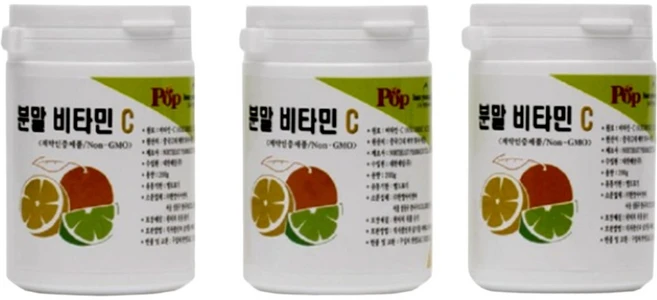 분말비타민C Non-gmo원료 (고용량), 200g, 3개 - 쿠팡